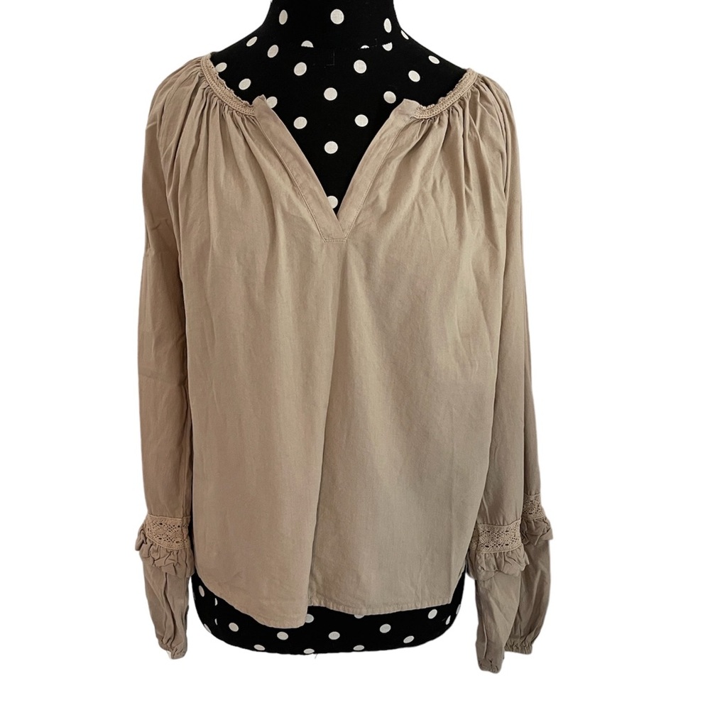 Evereve Elle Poplin Top NWT XS